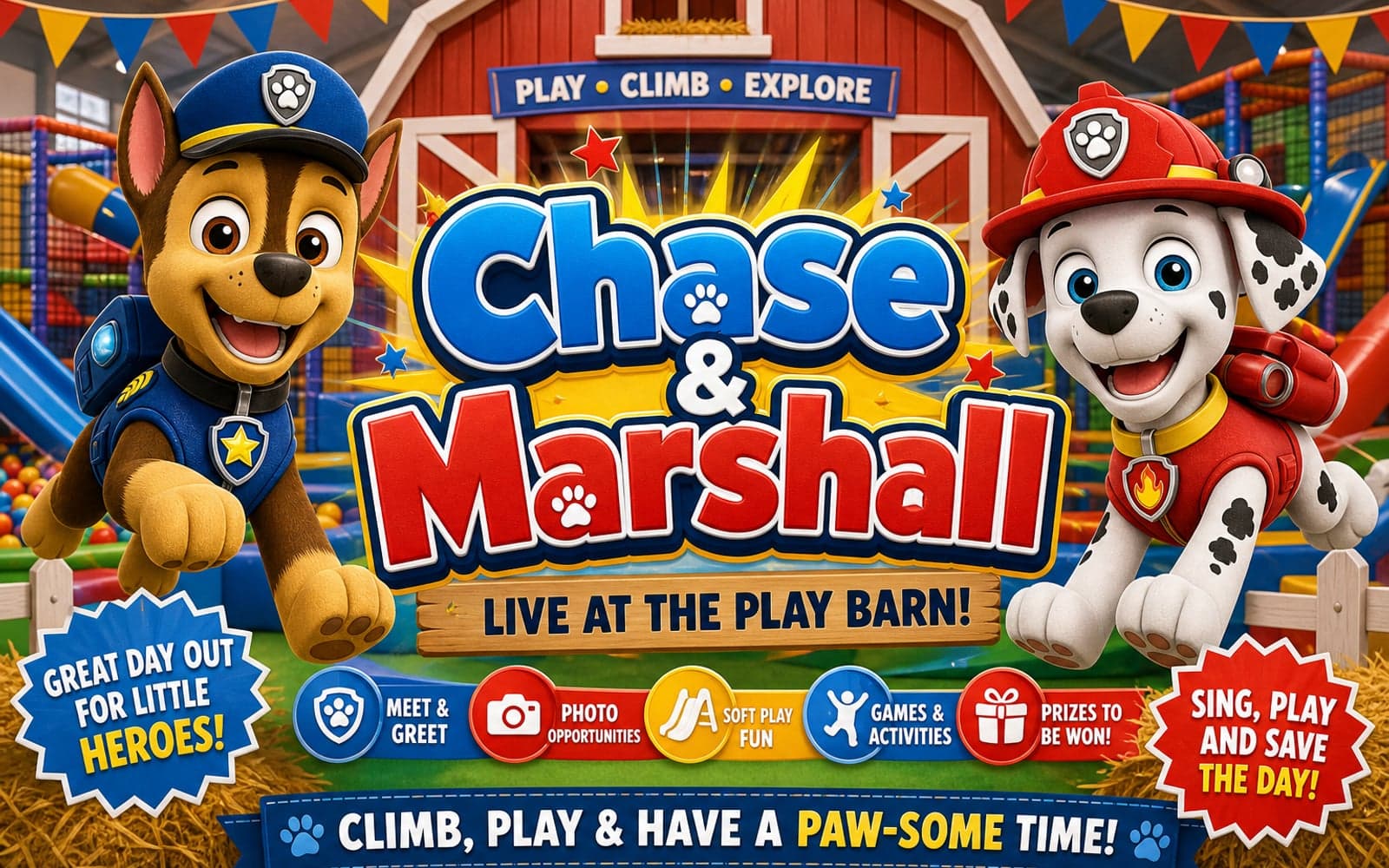 Special events at Charley's Play Barn